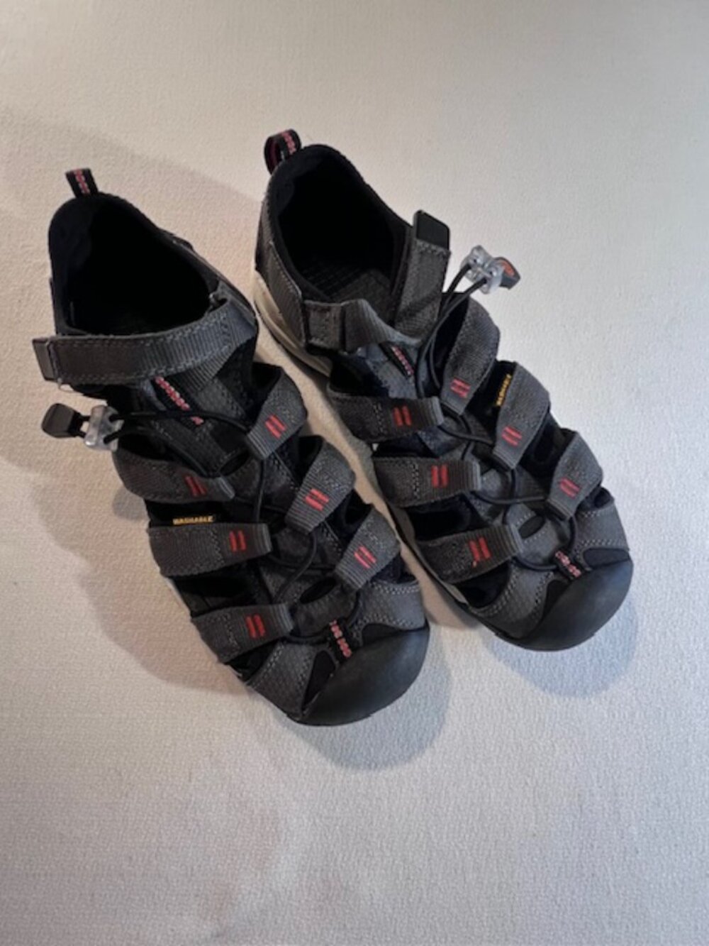 KEEN Newport Neo H2 closed-toe water sandals Magnet/Spicy Orange‎ Men's 6